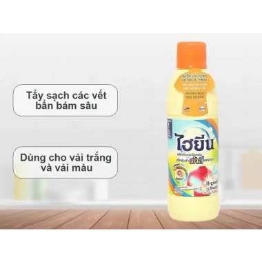 Nước tẩy quần áo Hygiene Thái Lan cao cấp, tẩy màu mạnh mẽ, giảm giá chỉ 45.000₫ 10