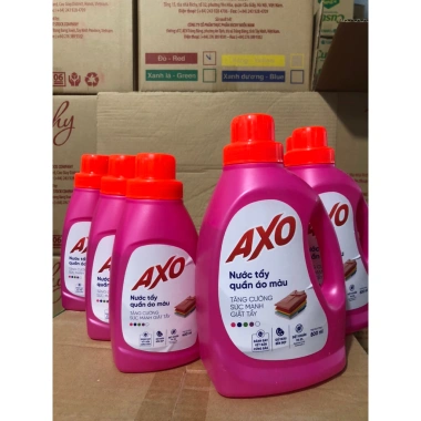 Nước Tẩy Quần Áo Màu AXO 400ml 800ml Giảm Giá 34.000đ Giặt Sạch Bảo Vệ Màu Không Phai