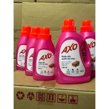 Nước Tẩy Quần Áo Màu AXO 400ml 800ml Giảm Giá 34.000đ Giặt Sạch Bảo Vệ Màu Không Phai