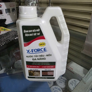 Nước Tẩy Rêu Mốc X-FORCE Đa Năng 1Kg – Diệt Nấm Mốc, Đánh Bay Rêu Rong Nhanh, Giá 66.066₫