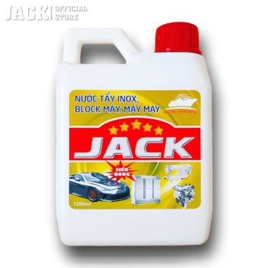 Nước Tẩy Rỉ Sét Inox JACK 1.200ml - Đa năng tẩy lốc máy, xe hơi, xe máy, chỉ 52.000đ 9