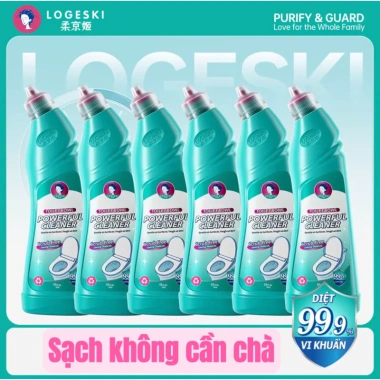 Nước Tẩy Rửa Bồn Cầu Logeski 500ml - Kiềm, không hư hại men sứ, gạch vệ sinh, giá 61.900 2