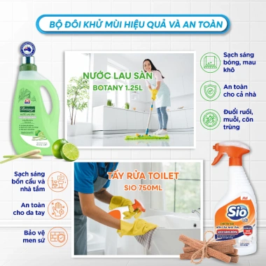 Nước Tẩy Rửa Bồn Cầu, Nhà Tắm SIO 750ml - Xịt bọt tuyết hương gỗ, 35.280 VND 4