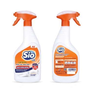 Nước Tẩy Rửa Bồn Cầu, Nhà Tắm SIO 750ml - Xịt bọt tuyết hương gỗ, 35.280 VND 6