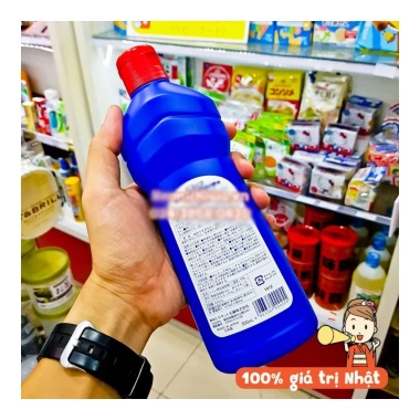 Nước tẩy rửa bồn cầu ROCKET Cleaner Nhật Bản 500ml – Làm sạch, khử trùng, không mùi, giá 45.000đ 3 Nước tẩy rửa bồn cầu ROCKET Cleaner Nhật Bản 500ml – Làm sạch, khử trùng, không mùi, giá 45.000đ 3