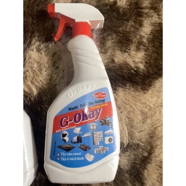 Nước tẩy rửa đa năng G Okay 600ml - Tẩy xoong nồi, cặn canxi, giá chỉ 65.000đ