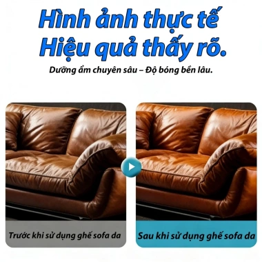 Nước Tẩy Rửa Da Ô Tô – Xóa vết bẩn, dầu mỡ, bụi bám trên vô lăng & ghế da nhanh chóng, giá chỉ 57.820 VND