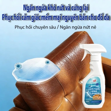 Nước Tẩy Rửa Da Ô Tô – Xóa vết bẩn, dầu mỡ, bụi bám trên vô lăng & ghế da nhanh chóng, giá chỉ 57.820 VND