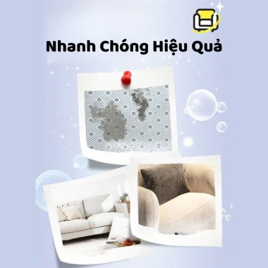 Nước tẩy rửa giặt khô 500ml - Sạch vết bẩn chăn ga, nệm, ghế sofa - 65.000đ