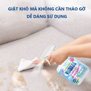 Nước tẩy rửa giặt khô 500ml - Sạch vết bẩn chăn ga, nệm, ghế sofa - 65.000đ