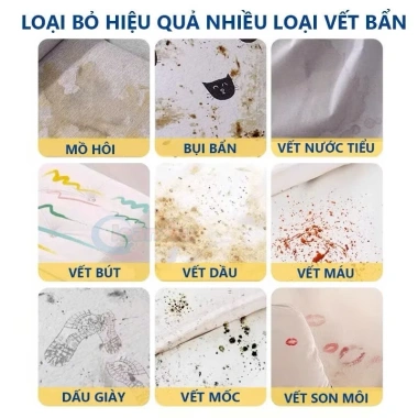 Nước tẩy rửa giặt khô 500ml - Sạch vết bẩn chăn ga, nệm, ghế sofa - 65.000đ