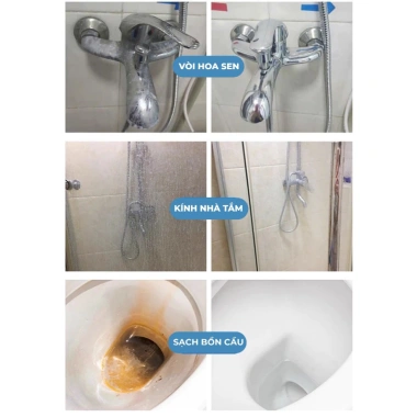 Nước Tẩy Rửa Nhà Tắm SMARTIX 500ml Đa Năng - Tẩy Vết Ố, Cặn Canxi, Diệt Khuẩn, Khử Mùi