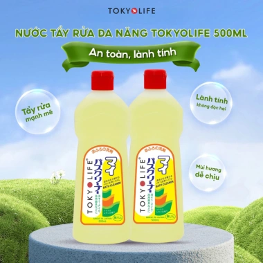 Nước Tẩy Rửa Nhật Bản Đa Năng TOKYOLIFE 500ml – An Toàn, Lành Tính, Sạch Sâu, Giá 39.000đ