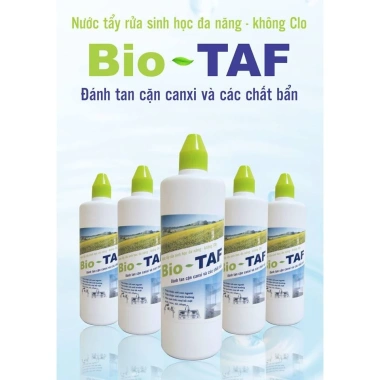 Nước tẩy rửa sinh học đa năng không clo Bio-TAF - Giá ưu đãi 99.000, an toàn, hiệu quả
