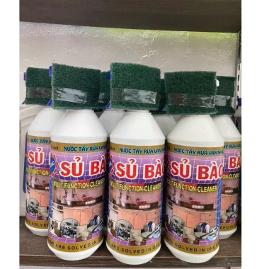 Nước tẩy rửa vạn năng Hoả Tốc 1.000ml - Tặng cước chùi đa năng, giá chỉ 75.800đ, cũ thành mới