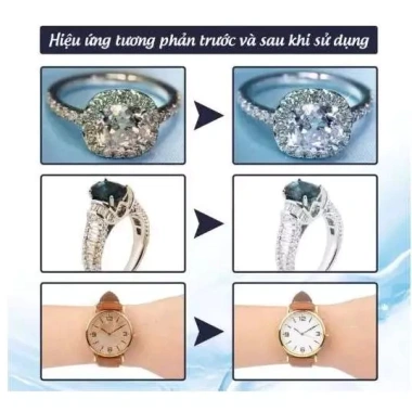 Nước Tẩy Rửa Vàng Bạc Trang Sức 500ml - Làm Bóng, Làm Mới, Giá Ưu Đãi 20.918 VND 4