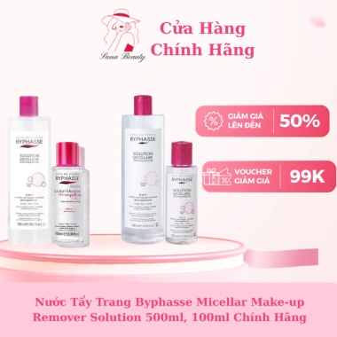 Nước Tẩy Trang Byphasse Micellar 500ml/100ml Chính Hãng - Giá 99.960đ (124.950đ)