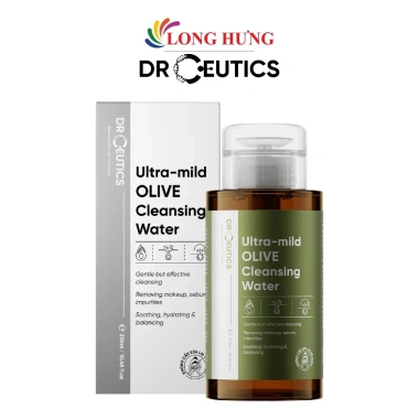 Nước tẩy trang DrCeutics Ultra-Mild Olive 310/480/500ml dịu nhẹ, làm sạch sâu, giá chỉ 110.000₫