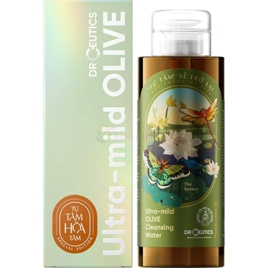 Nước tẩy trang DrCeutics Ultra-Mild Soothing Olive 310-500ml – Giá ưu đãi 110.000đ