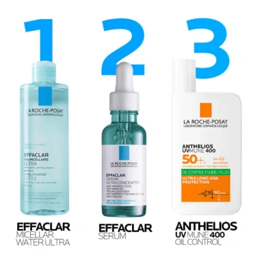 Nước tẩy trang La Roche-Posay Effaclar Micellar Water 400ml - Làm sạch sâu da dầu, giảm 18% 348.390₫ 9