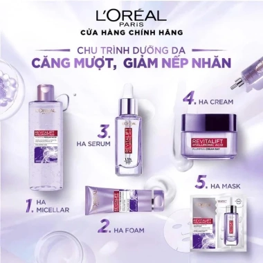 Nước Tẩy Trang L'Oreal Revitalift Hyaluronic Acid 95ml - Dưỡng ẩm, Giá chỉ 1.000.000 VND 3 Nước Tẩy Trang L'Oreal Revitalift Hyaluronic Acid 95ml - Dưỡng ẩm, Giá chỉ 1.000.000 VND 3