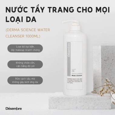 Nước Tẩy Trang Spa Désembre Water Cleanser 1.000ml – Làm sạch nhẹ, phục hồi da, 1.4 triệu 4 Nước Tẩy Trang Spa Désembre Water Cleanser 1.000ml – Làm sạch nhẹ, phục hồi da, 1.4 triệu 4
