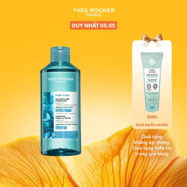Nước tẩy trang Yves Rocher Pure Algue Micellar Water 400ml - Giá chỉ 540.000đ