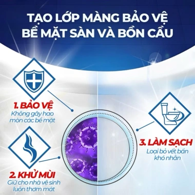 Nước tẩy Vixol Oxy 700ml Thái Lan - Diệt vi khuẩn, sáng bóng, thơm dễ chịu - 59,000 VND