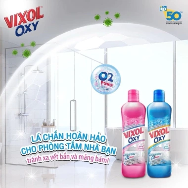 Nước tẩy Vixol Oxy 700ml Thái Lan - Diệt vi khuẩn, sáng bóng, thơm dễ chịu - 59,000 VND 7 Nước tẩy Vixol Oxy 700ml Thái Lan - Diệt vi khuẩn, sáng bóng, thơm dễ chịu - 59,000 VND 7