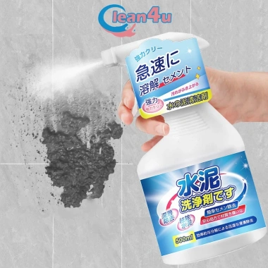 Nước Tẩy Xi Măng 1L Siêu Hiệu Quả - Giá 78.999đ, Xóa Vết Xây Dựng Nhanh