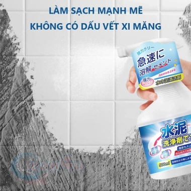 Nước Tẩy Xi Măng 1L Siêu Hiệu Quả - Giá 78.999đ, Xóa Vết Xây Dựng Nhanh
