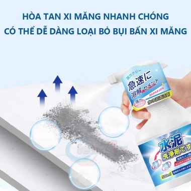 Nước Tẩy Xi Măng 1L Siêu Hiệu Quả - Giá 78.999đ, Xóa Vết Xây Dựng Nhanh