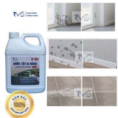 Nước tẩy xi măng HT01 1.8L - Tẩy ron gạch mạnh, tặng pad chà, giảm giá 147.999 VND