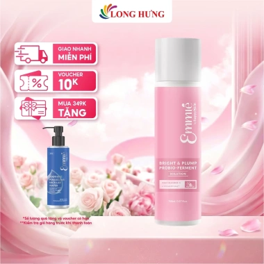 Nước thần dưỡng da Emmié by Happyskin Brightening Plumping Soluticon Essence 150ml/230ml - 289.000đ