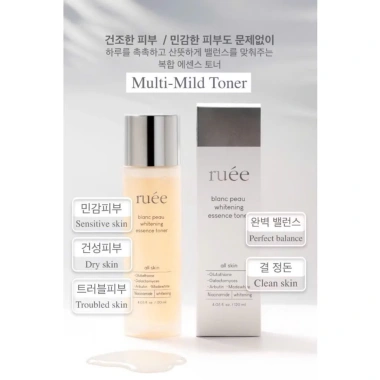 Nước Thần Toner Cân Bằng Da rú-ee 120ml - Dưỡng Âm, Sáng Da, Se Khít Lỗ, 259k