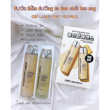 Nước Thần Toner Keo Ong CNP Propolis Ampule Essence - Ngừa Lão Hoá, Phục Hồi Da, Giảm Thâm Nám - Chỉ 145k 5 Nước Thần Toner Keo Ong CNP Propolis Ampule Essence - Ngừa Lão Hoá, Phục Hồi Da, Giảm Thâm Nám - Chỉ 145k 5