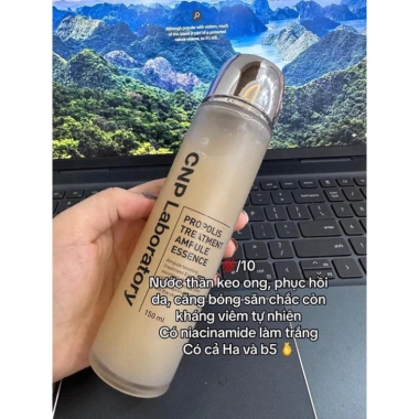 Nước Thần Toner Keo Ong CNP Propolis Ampule Essence - Ngừa Lão Hoá, Phục Hồi Da, Giảm Thâm Nám - Chỉ 145k 8 Nước Thần Toner Keo Ong CNP Propolis Ampule Essence - Ngừa Lão Hoá, Phục Hồi Da, Giảm Thâm Nám - Chỉ 145k 8