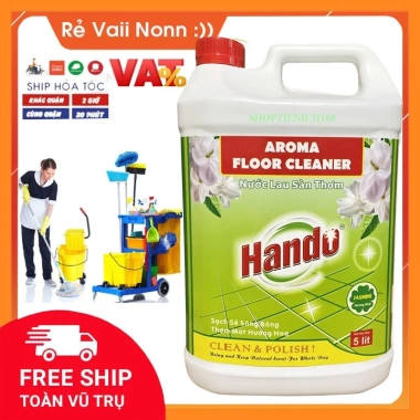 Nước thơm lau sàn Hando 5L Hương Hồng - Giá 117.900₫, giảm mạnh, thơm lâu 9