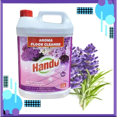 Nước thơm lau sàn Hando 5L hương nhài - sạch gọn, thơm lâu, giá chỉ 125.900₫ 5