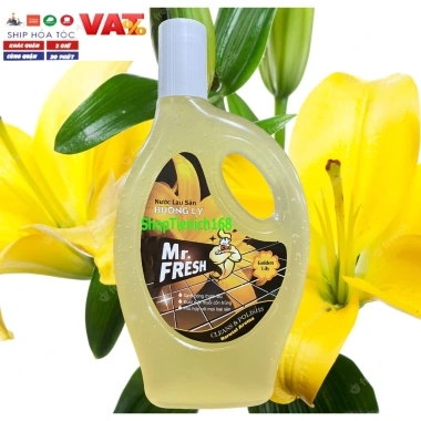 Nước thơm lau sàn Mr.fresh 1,1L Lavender - Thơm sạch, diệt khuẩn, giá 39.900 VNĐ