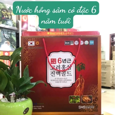 Nước tinh chất hồng sâm 6 năm tuổi Bio Pharm - Hộp 60 gói 70ml, giá 440.000₫ 9