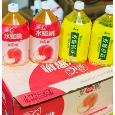 Nước trái cây Kangshifu vị lê đào 1.000ml - Thanh mát, giá chỉ 25.000đ, giảm còn 32.250đ