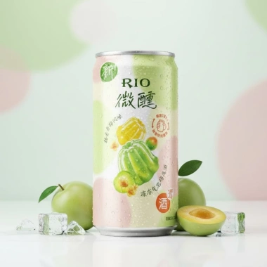 Nước trái cây lên men Rio Cocktail vị Mận xanh hoa quế 250ml lon - Giá chỉ 55k