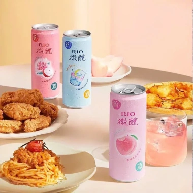 Nước Trái Cây Rio 5-6 vị - Thùng 24 lon 330ml, giá sỉ đặc biệt 960k 6