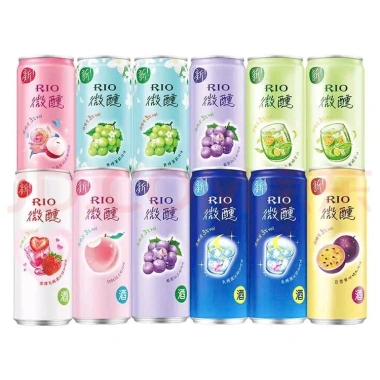 Nước Trái Cây Rio 5-6 vị - Thùng 24 lon 330ml, giá sỉ đặc biệt 960k 9