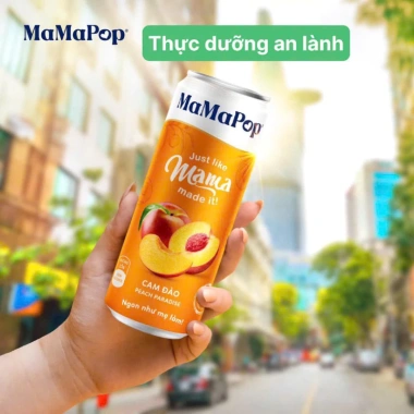 Nước Trái Cây Sparkling MAMAPOP 6 Vị - Ngon Như Mẹ Làm, Giá 299.900 Đã Giảm