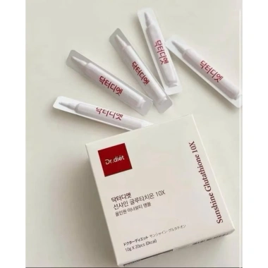 Nước Trắng Da Dr.Diet Sunshine Glutathione GC 10X 20 gói Sáng Mịn Màng 415.000đ