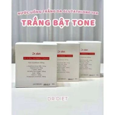 Nước Trắng Da Dr.Diet Sunshine Glutathione GC 10X 20 gói Sáng Mịn Màng 415.000đ 3 Nước Trắng Da Dr.Diet Sunshine Glutathione GC 10X 20 gói Sáng Mịn Màng 415.000đ 3