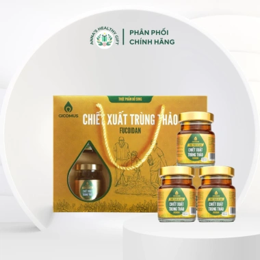 Nước Trùng Thảo Fucoidan Gicomus 6 Hũ - Quà Biếu Cao Cấp, Giảm Giá 289k 3