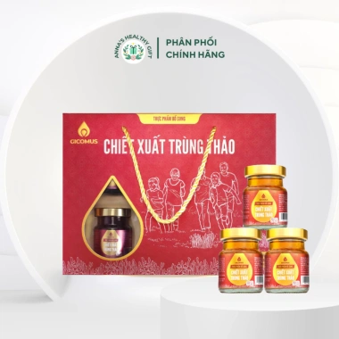 Nước Trùng Thảo Fucoidan Gicomus 6 Hũ - Quà Biếu Cao Cấp, Giảm Giá 289k 4